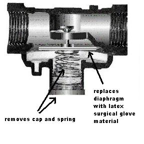 poppit regulator view for engine conversion